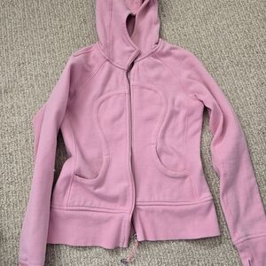 Women's Pink Lululemon Scuba Hoodie